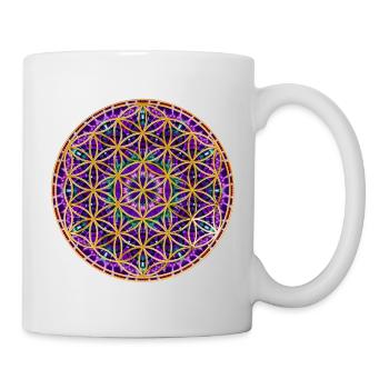 Flower of Life - Mandala - Mug - white - Right