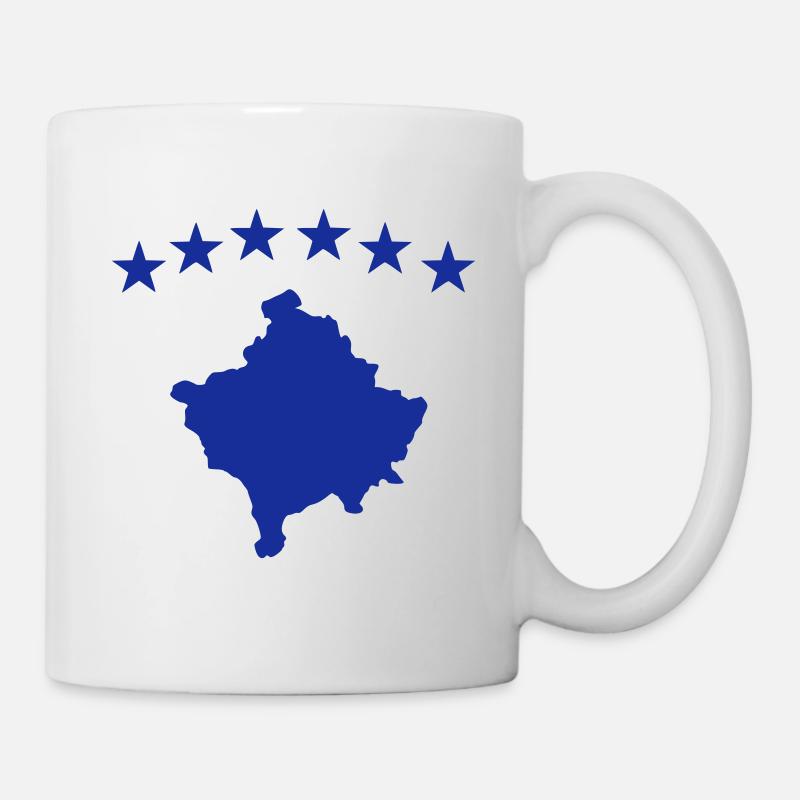 Kosovo - Tasse - Weiß