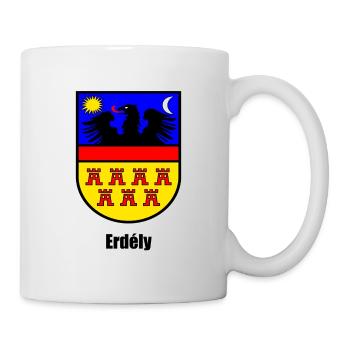 Coat of arms Transylvania Erdély - Mug - white - Right