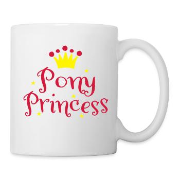 Pony - Tasse - Weiß - Rechts