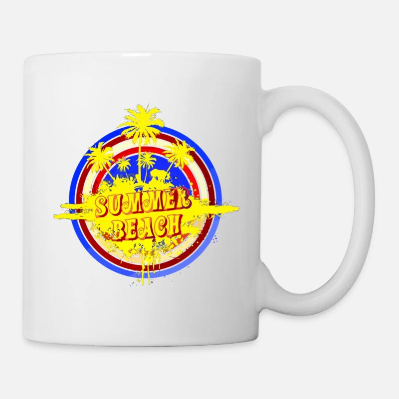Summer Beach 06 - Mug blanc - blanc