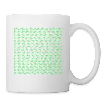 pi - Tasse - Weiß - Rechts