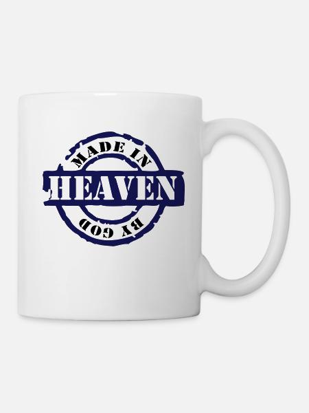 Made by God - Tasse - Weiß