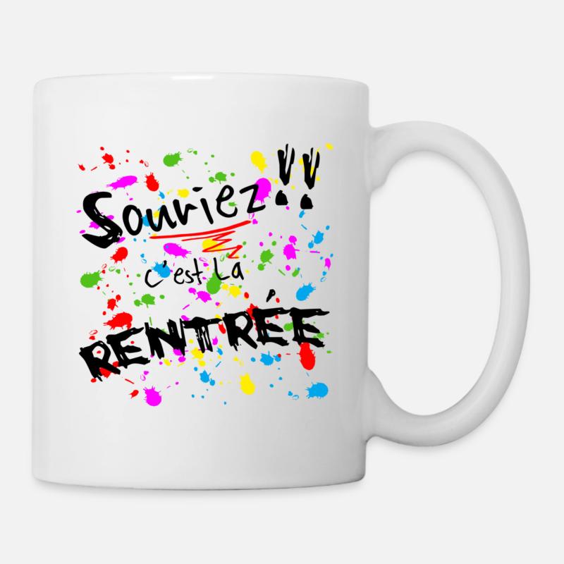 Rentree 3 - Mug blanc - blanc