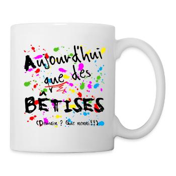 Révélation 4 - Mug blanc - blanc - Droite