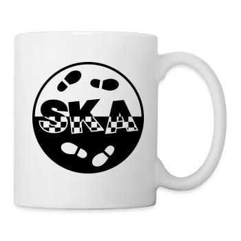 Logo SKA version 2 - Mug blanc - blanc - Droite