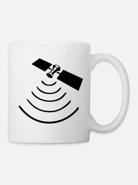Satellite - 1color - Mug - white