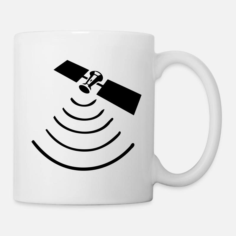 Satellite - 1color - Mug - white