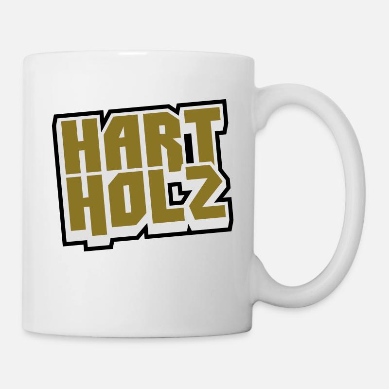 BOIS Logo - Mug blanc - blanc