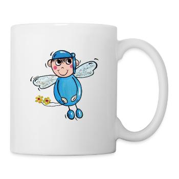 Schutzengel Leon - Tasse - Weiß - Rechts