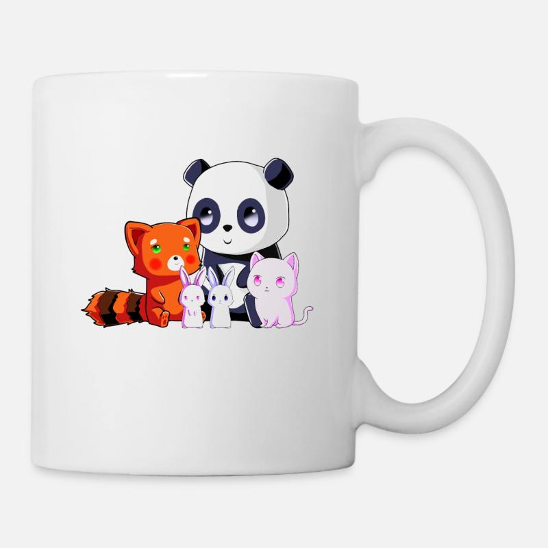 Team Kawaii - Tasse - Weiß