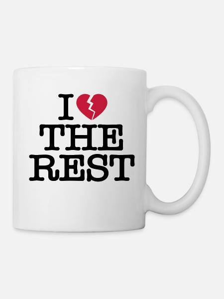 I hate the rest - Mug - white