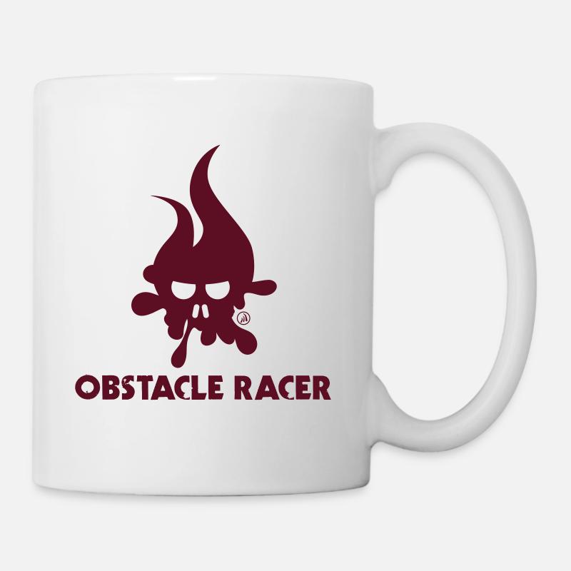 Obstacle Racer Elements - Mug - white