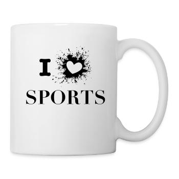 iLove sports - Mug - white - Right