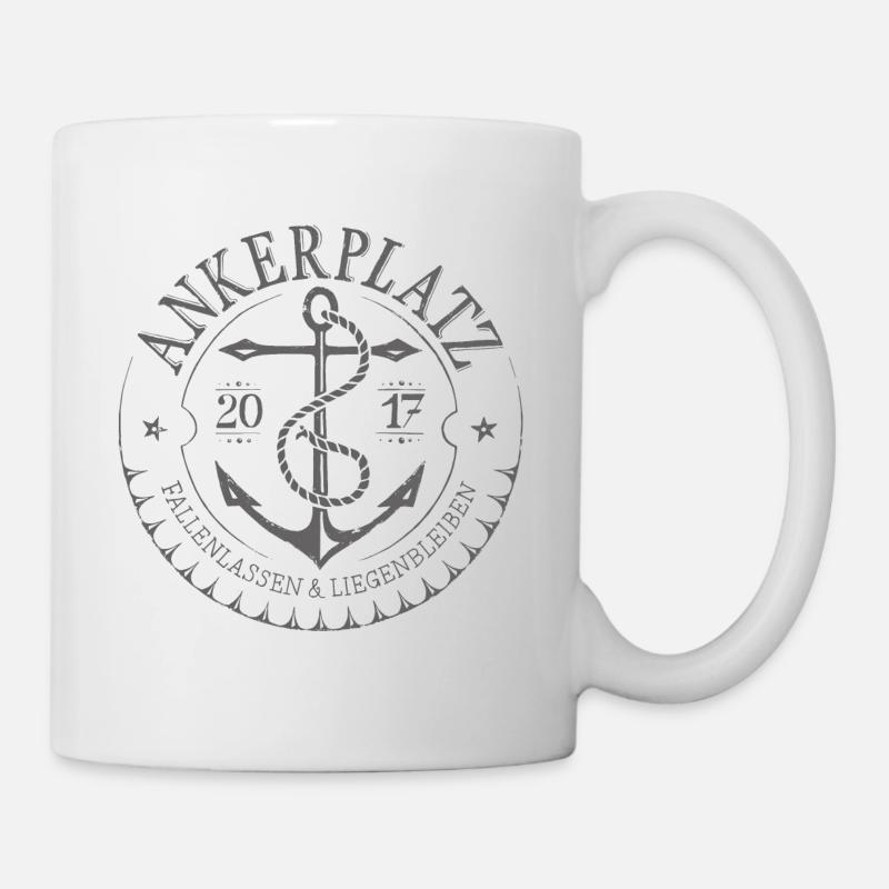 Anchorage gray - Mug - white