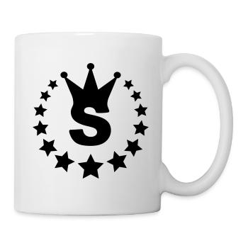 s_real_stars_crown - Mug blanc - blanc - Droite