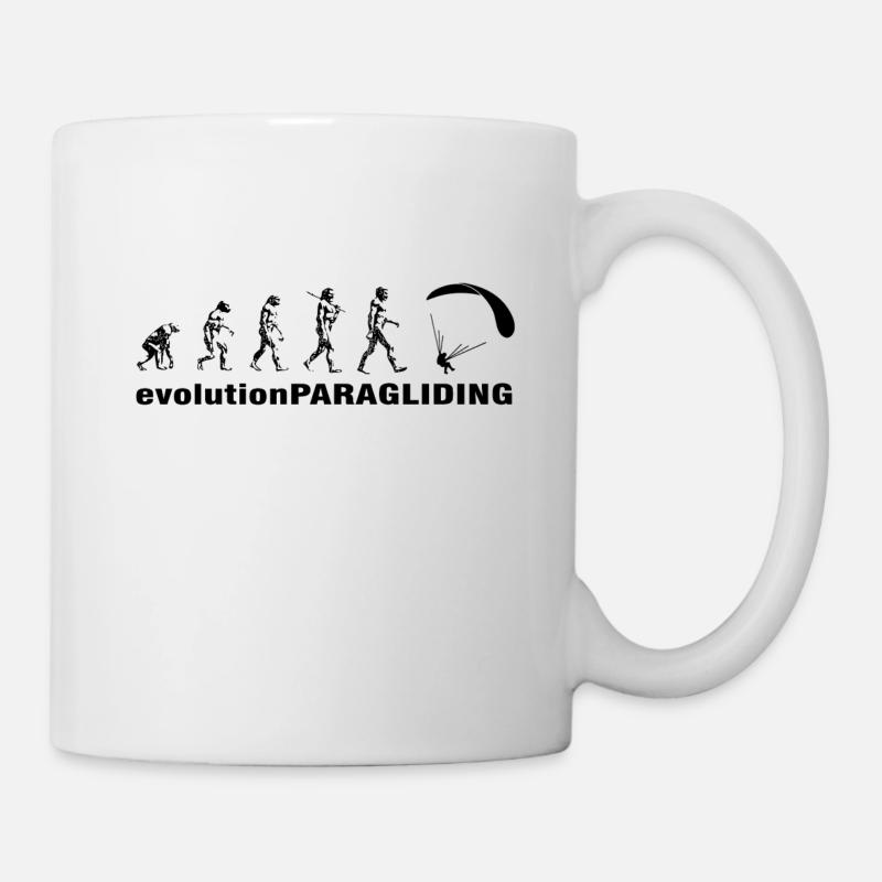 Evolution-Paragliding - Tasse - Weiß