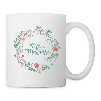 maîtresse - Mug blanc - blanc - Droite