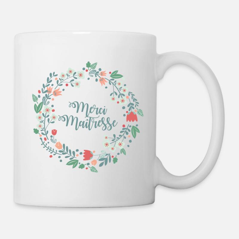 maîtresse - Mug blanc - blanc