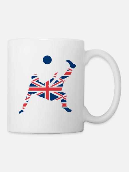 uk soccer - Mug - white