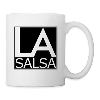 LA Salsa - Los Angeles Salsa - black - Tasse - Weiß - Rechts