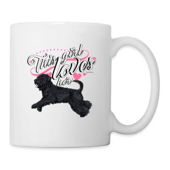 Bouvier Girl - Mug - white - Right