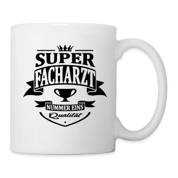 facharzt nummer eins - Tasse - Weiß - Rechts
