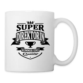 direktorin nummer eins - Tasse - Weiß - Rechts