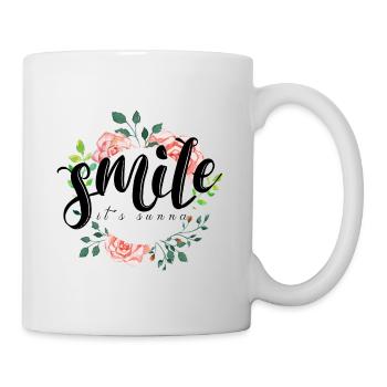 Smile it’s sunna les femmes musulmanes converties - Mug blanc - blanc - Droite