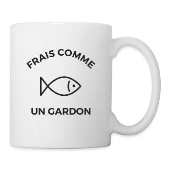 Frais comme un gardon - Mug blanc - blanc - Droite