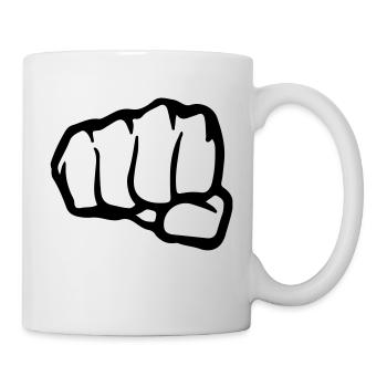 Faust - Tasse - Weiß - Rechts