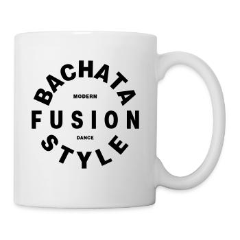 Bachata Fusion Style - Bachata Dance Shirt - Mug - white - Right