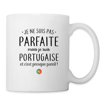 Je suis Portugaise - Mug blanc - blanc - Droite