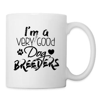 eleveur de chien - Mug blanc - blanc - Droite