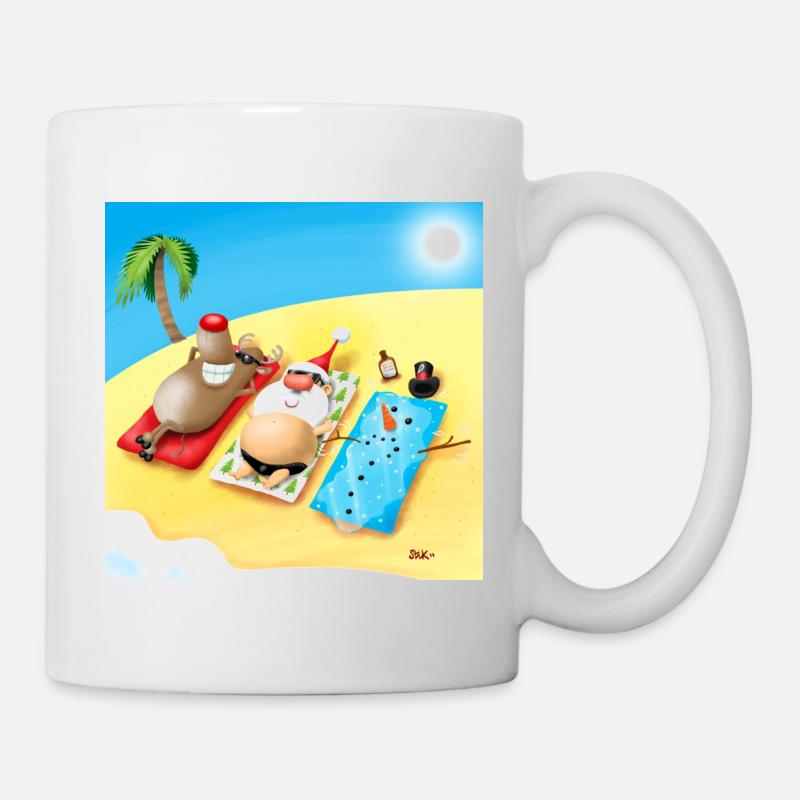 Père Plage - Mug blanc - blanc
