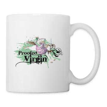 shirt de princesse licorne récolement vert vierge - Mug blanc - blanc - Droite