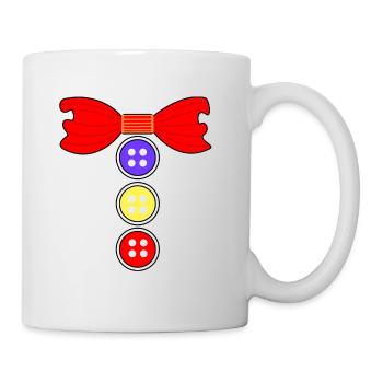 boucle Carnaval Clown Cologne Mainz Kölsch Costume - Mug blanc - blanc - Droite