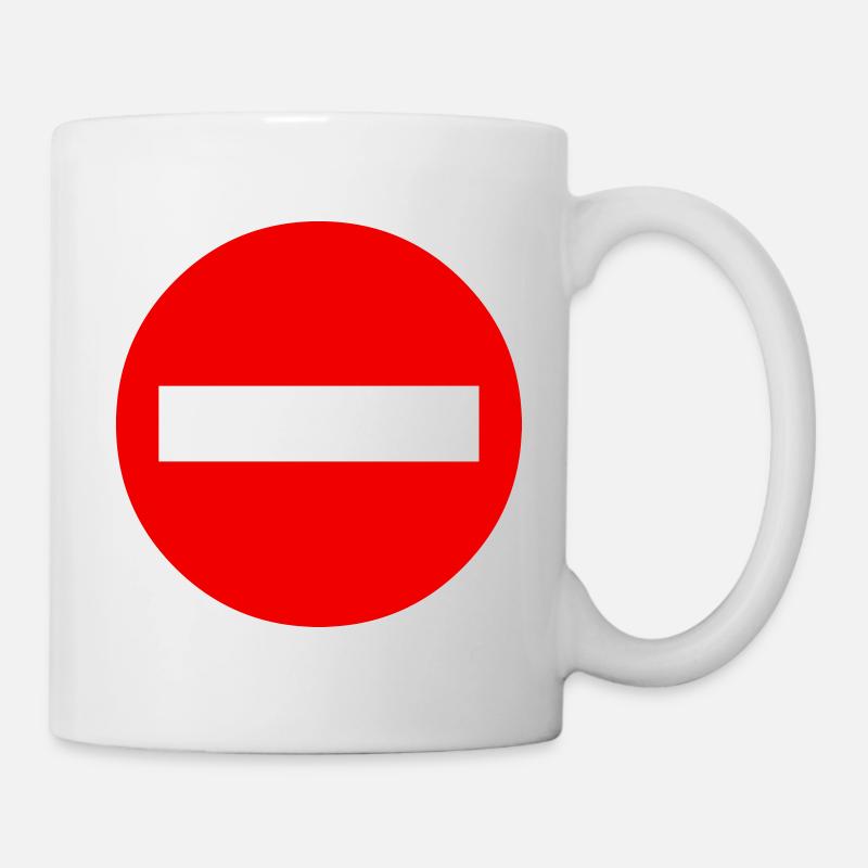 Interdite (V) - Mug blanc - blanc