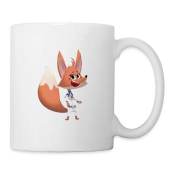 Fox "Hannah" - funny forest animal for children - Mug - white - Right