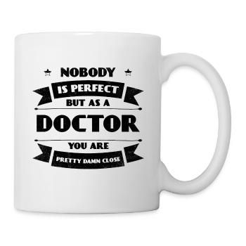 Perfect doctor doctor hospital lifesaver - Mug - white - Right