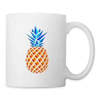 ANANAS TENDANCE - Mug blanc - blanc - Droite