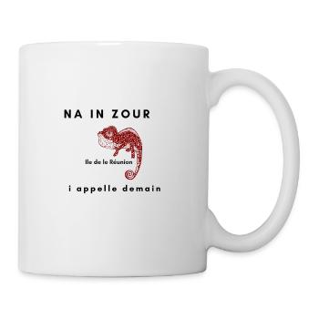 NA IN ZOUR I APPELLE DEMAIN - Mug blanc - blanc - Droite