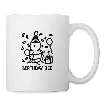 anniversaire Abeille - Mug blanc - blanc - Droite