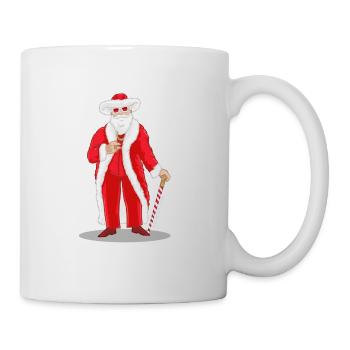 Big Pimpin 'Santa - Tasse - Weiß - Rechts