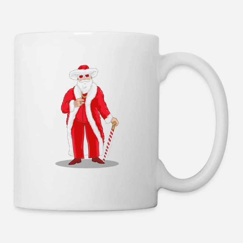 Big Pimpin 'Santa - Mug blanc - blanc