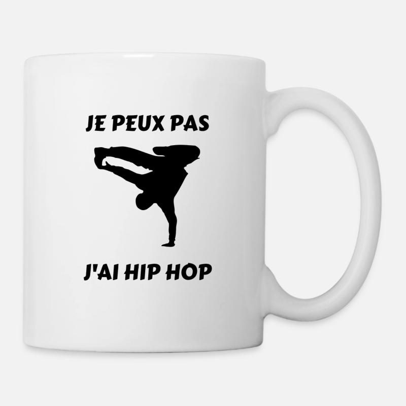 Je peux pas j'ai hip hop - Mug blanc - blanc