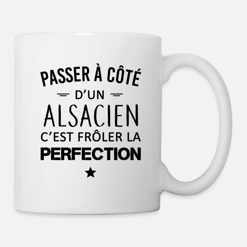 Perfection / Alsacien - Mug blanc - blanc