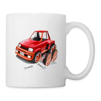 Marcel & his Hot Hatch - Mug - white - Right