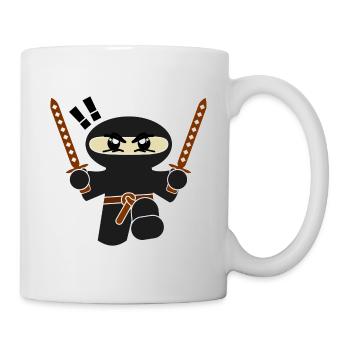 Chevalier Ninja - Mug blanc - blanc - Droite