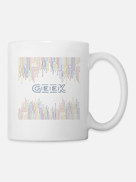 Geek & Techno - Mug blanc - blanc